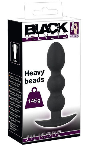 Тяжёлая анальная ёлочка Orion Heavy Beads 05330250000 (13,3 см)