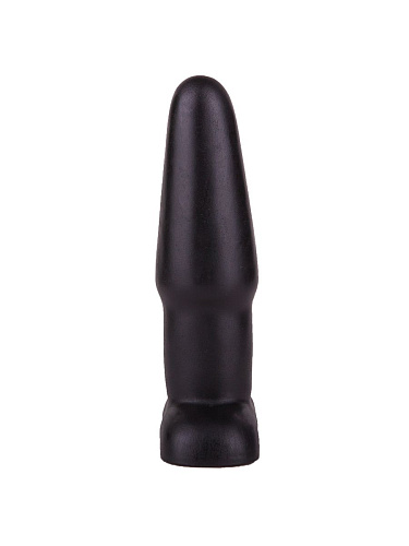 Чёрный плаг классической формы LOVETOY (А-Полимер) 425200 (14 см)