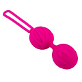 Ярко-розовые вагинальные шарики Adrien Lastic Geisha Lastic Ball S 40511