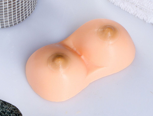 Фигурное мыло Сима-Ленд «Грудь» 3977361 (75 гр)