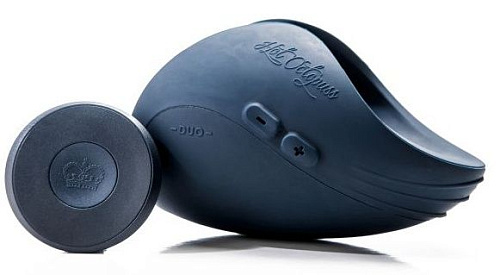 Синий инновационный мужской вибратор Hot Octopuss PULSE DUO HO5