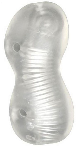 Прозрачный мастурбатор с держателем на два пальца Play Star NC-398