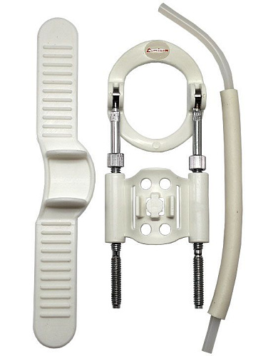 Белый удлинитель пениса Eroticon Extender 30485