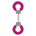Розовые пушистые наручники Shots Media BV OUCH! Pink OU004PNK