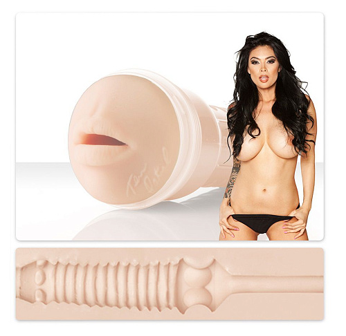 Мастурбатор-ротик телесногоо цвета Fleshlight Girls Tera Patrick Swallow FL546