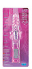 Розовый ротатор со стимулятором клитора-бабочкой Seven Creations BUTTERFLY 06-182-C8 BCD GP (21,5 см)