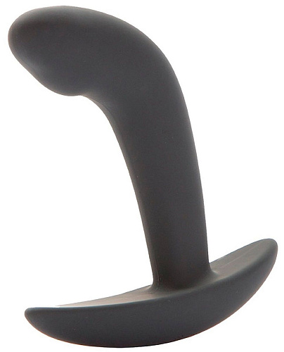 Анальная пробка серого цвета Fifty Shades of Grey Driven by Desire Silicone Butt Plug FS-59961 (9 см)
