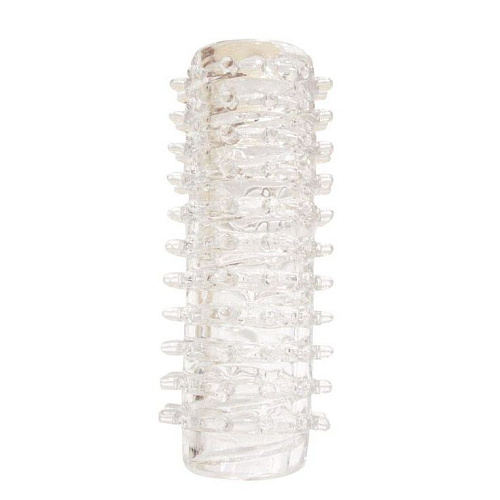 Прозрачная насадка 2-в-1 с шипами Bior toys SEM-55008 (12 см)