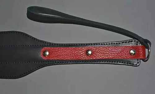 Чёрно-красный спанкер Подиум «Лопатка большая» Р1604