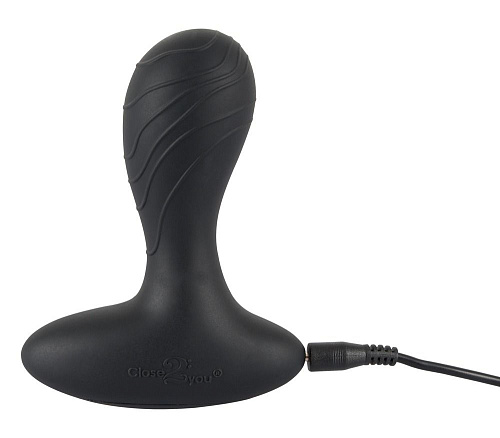 Чёрная анальная вибровтулка Orion Ano 0587931 (10,5 см)