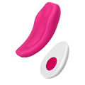 Розовый вибратор для ношения в трусиках JOS FLIRTY 782022