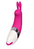 Розово-белый мини-вибратор в форме кролика Xinlv XL-803