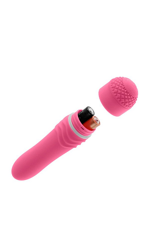 Розовый водонепроницаемый вибратор Pipedream Neon Luv Touch Vibe PD1409-11 (19 см)
