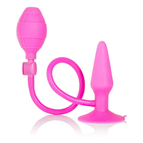 Розовый анальный расширитель California Exotic Novelties Booty Call Booty Pumper Small SE-0395-75-2 (9,5 см)
