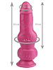 Розовый анальный фаллоимитатор-реалистик Сумерки богов 1016-48 BX DD (21 см)