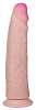 Упругий и рельефный фаллоимитатор телесного цвета на присоске LOVETOY (А-Полимер) ART-Style №23 011007