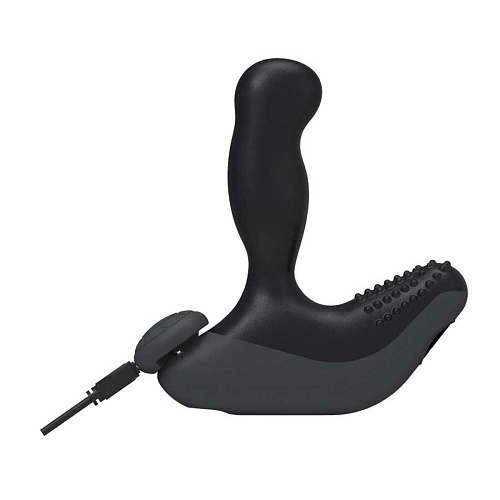 Стимулятор простаты чёрно-серого цвета Nexus Range Revo 2 Black RE004