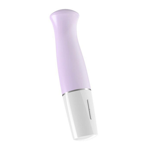 Розовый мини-вибратор с тупым кончиком OVO D4 WHITE/PINK (14 см)