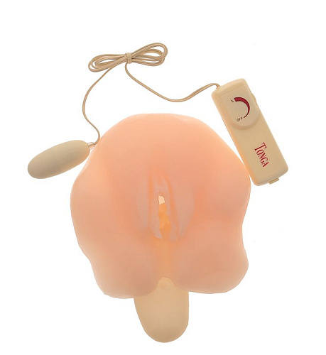 Вибровагина телесного цвета Seven Creations Shaved Pussy 866-BX