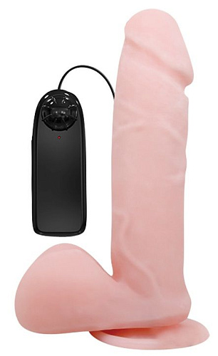 Телесный реалистик на присоске Bior toys Erowoman EE-10258 (19,5 см)