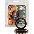 Эрекционное кольцо с вибрацией Seven Creations MINI VIBRATNG COCKRING BLACKOLD8214-3000007480