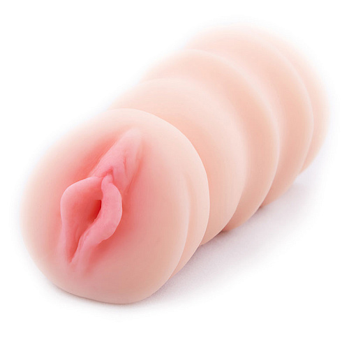 Телесная суперрельефная киска с вакуум-эффектом Erotic Fantasy The Best Girlfriend EFM-017