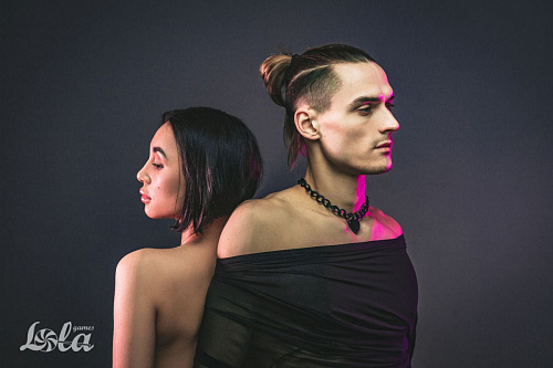 Чёрный ошейник с ключиком Lola toys Embrace 1093-02lola