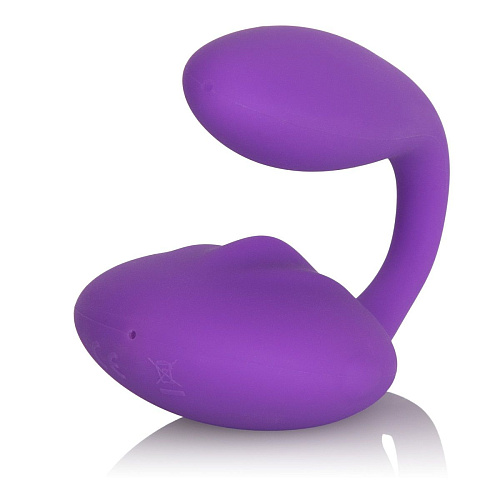 Фиолетовый перезаряжаемый вибромассажёр California Exotic Novelties Silhouette S8 SE-4590-35-3