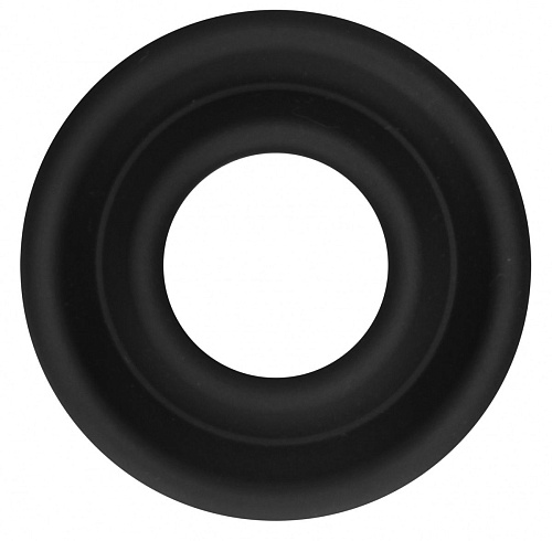 Чёрная сменная вставка для помпы Shots Media BV Silicone Pump Sleeve Medium PMP027BLK