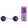 Фиолетовые шарики с вибрацией Seven Creations JELLY LAVENDER 2K82JLV-BCDSC