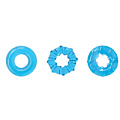 Набор из 3 голубых эрекционных колец NS Novelties Dyno Rings NSN-1111-37
