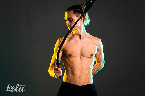 Чёрный кнут Lola toys Bossy 1123-01lola (91 см)