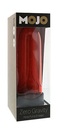Вакуумная помпа красного цвета Seven Creations MOJO ZERO GRAVITY RED50809
