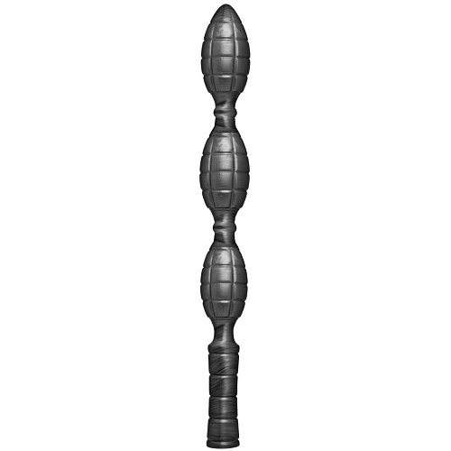 Серебритая анальная цепочка Doc Johnson American Bombshell Blast Balls 0270-32-CD (53,3 см)