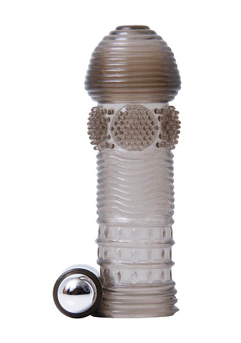 Набор из 5 рельефных насадок на пенис Topco Sales 840084