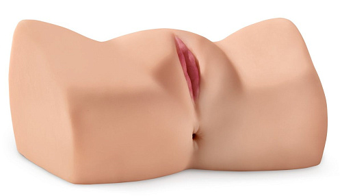 Телесный вибромастурбатор-полуторс Pipedream Interactive Bad Girl RD411