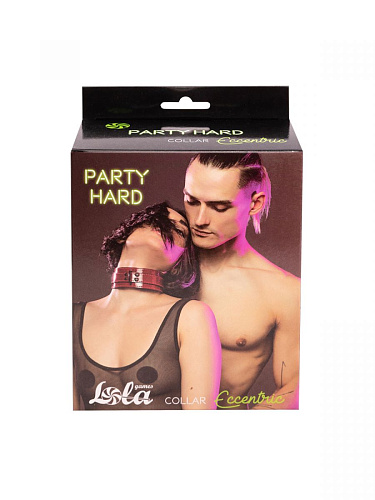 Бордовый ошейник Lola toys Eccentric 1092-01lola