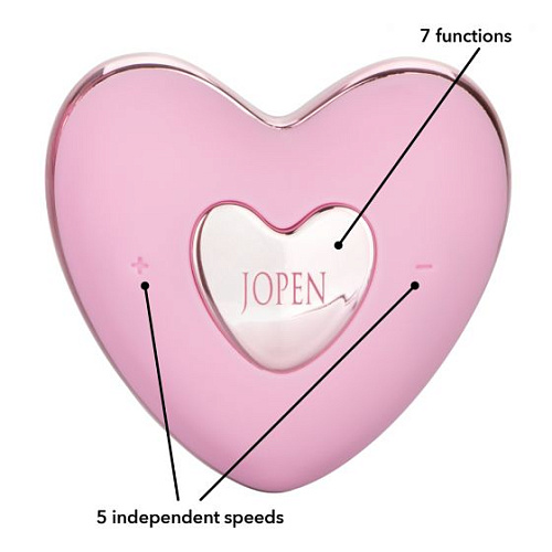 Нежно-розовое виброяйцо Jopen Remote Bullet JO-8010-10-3