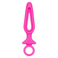 Розовая силиконовая пробка с прорезью California Exotic Novelties Silicone Groove Probe SE-0393-41-2 (10,25 см)