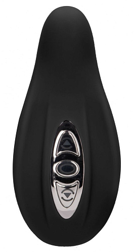 Чёрный мини-вибратор Shots Media BV Lay-On Vibe BGT004BLK