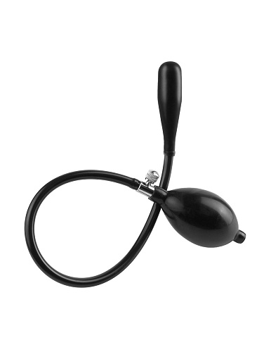 Чёрный надувной анальный расширитель Pipedream Inflatable Silicone Ass Expander PD4667-23