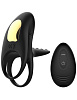 Чёрное эрекционное виброкольцо с пультом Winyi Edwin WY0567-BLA
