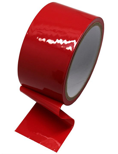 Красный скотч для бондажа Eroticon P3380R