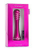 Розовый вибратор с ребристой головкой Shots Media BV The Emerald Pink SHT188PNK (16,3 см)