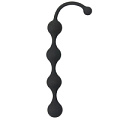 Чёрная анальная цепочка Dream Toys SEE YOU FOUR BEADS ANAL 21220 (24 см)