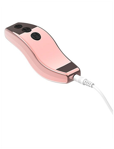 Чёрный анальный вибратор с дополнительным стимулятором ML Creation Remote Hunter ML45 (16,4 см)