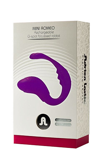 Фиолетовый вибратор для пар Adrien Lastic Mini Romeo 10913