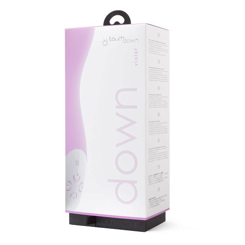Вибромассажёр фиолетового цвета Topco Sales U Touch Down Violet 1600339 (12,7 см)