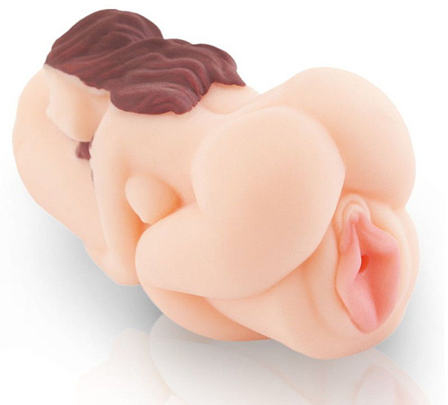 Фигурный мастурбатор в форме женской фигурки телесного цвета ToyFa 893008