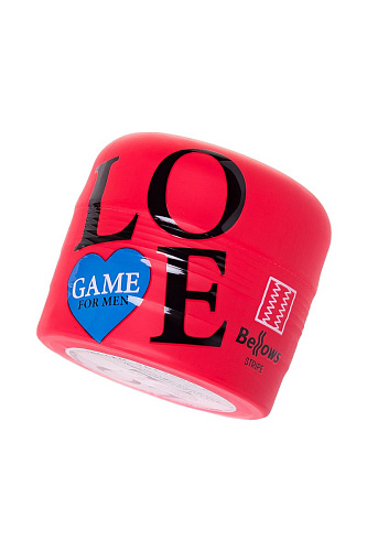 Нереалистичный мастурбатор-гармошка белого цвета Lovegame High Pressure Strips 200907